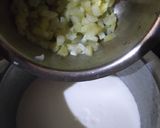 A picture of step 1 of Bottle gourd tadka raita🔥😋.