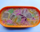 Foto langkah ke 5 dari resep ES Cendol Pelangi.