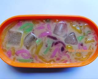 ES Cendol Pelangi - Step 5