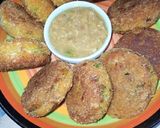 A picture of step 9 of Indian Potato & Pea Patties.