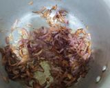 A picture of step 2 of Lobia curry.