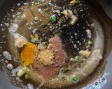 A picture of step 3 of Black Chana Chaat.