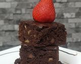 A picture of step 6 of Brownie cake.