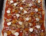 Une image de l'étape 6 de Pizza familiale du dimanche soir.