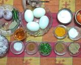 ডিমের দোপেঁয়াজা রেসিপির ধাপ 1 ছবি