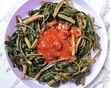 Foto langkah ke 3 dari resep Rujak Kangkung.