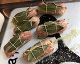 Une image de l'étape 5 de Saucisses churascos grillées à la moutarde de Dijon et laurier du jardin.