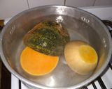Foto del paso 1 de la receta: Budín mixto de acelga y zapallo