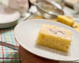 Foto del paso 4 de la receta: Brownie de chocolate blanco en microondas ¡15 minutos!