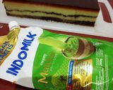Foto langkah ke 7 dari resep Puding roti matcha.