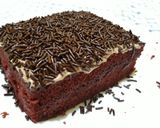 Foto langkah ke 8 dari resep Brownies Red Velvet.