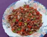 Foto del paso 6 de la receta: Ensalada templada de lentejas con chorizo y jamón, aliñadas a nuestro estilo