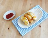 A picture of step 5 of Fried Quail Eggs☆ street food.