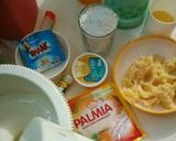 Foto langkah ke 1 dari resep Bolu tape kukus.