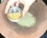 A picture of step 1 of Instant grated mango pickle.