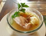 A picture of step 4 of Chicken soup.