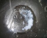 A picture of step 2 of માવા ખજૂર પાકjaggery.