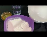A picture of step 1 of Malai khaja.
