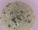 A picture of step 2 of Protein & Fibre rich Sattu Chia Buttermilk.