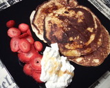 Foto del paso 9 de la receta: Tortitas americanas con Nata, Fresas y Sirope de Arce