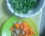 Foto langkah ke 1 dari resep Cah Sawi Hijau Lauk Pasien Kolesterol Asam Urat.
