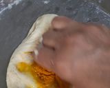 A picture of step 7 of Holi Special Natural Coloured Mini Buns.