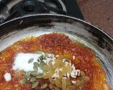 A picture of step 3 of Jaggery and carrot rice.