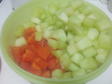 Salad buah sehat/tanpa SKM n mayonaise