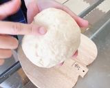 Hình bước làm 7 của món Bánh bao đào tiên nhân pizza