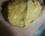 A picture of step 4 of Chicken Fritters😋.