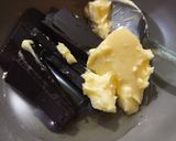 Foto langkah ke 2 dari resep Brownies Panggang 1 Telur Shiny Crust.