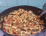 A picture of step 5 of Methi gobhi paneer burji.
