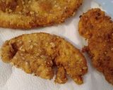 Rántott hús diós panírban, narancsszósszal recept fázis 3 fotója