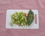 Foto langkah ke 3 dari resep Tumis Terong Teri Terasi Pedas.