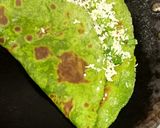 A picture of step 5 of Palak Paneer Paratha.