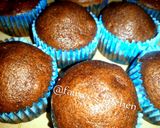 A picture of step 5 of Oil chocolate cupcakes.
