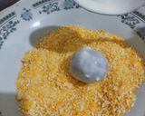 Foto langkah ke 5 dari resep Bola ubi ungu coklat lumer.