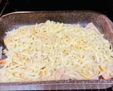 A picture of step 5 of Trout with lemon and cheese.
