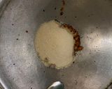 A picture of step 3 of Veg upma.