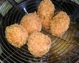 Foto langkah ke 5 dari resep Udang Keju Kober Mie Setan takaran sendok.