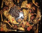 A picture of step 4 of Oven grilled kienyeji chicken.