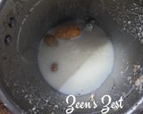 A picture of step 2 of Dry Dates/Chuare Milkshake.