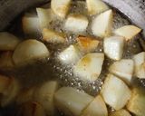 A picture of step 2 of Aloo mutton khorma.