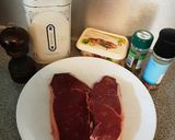 Rindsentrecôte Rezeptschritt 1 Foto