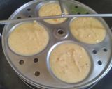 A picture of step 3 of Masoor dal Idli with Mung dal.