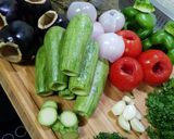 صورة لخطوة 1 من وصفة الدولمة العراقية
