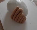 A picture of step 15 of Halloween themed Chocolate cake (pops).