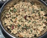 A picture of step 2 of Pink salmon bhorta.