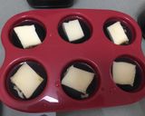 Hình bước làm 1 của món Bánh flan đông sương