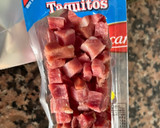 Foto del paso 2 de la receta: Macarrones salteados con jamón y gambas